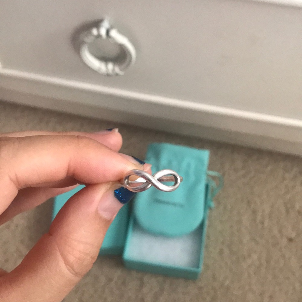 Tiffany’s infinity ring size 8